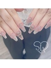 シアネイル すすきの店(SIA NAIL)/【尾崎】韓国/王道フレンチ定額