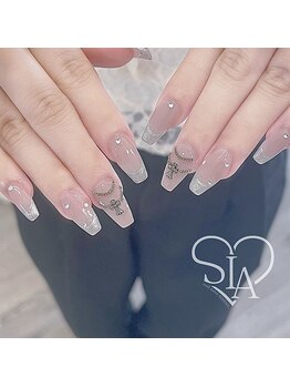 シアネイル すすきの店(SIA NAIL)/【尾崎】韓国/王道フレンチ定額