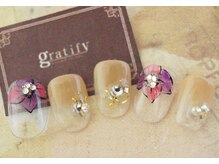 グラティフィー なかもず店(gratify)/デザインネイルコース¥6380
