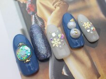 ネイルサロン ティディ(TIDY)/クリスマス/雪だるまネイル