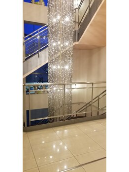 テラ エステ リラクゼーション(Te ra)/２階サロンへ階段・エレベーター