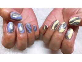 ミラーニュアンスネイル