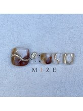 ミゼ 板橋 成増(mize)/フットネイルデザイン