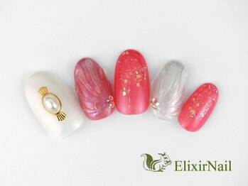 エリクサーネイル 神田(Elixir Nail)/カジュアル/クーポン使用