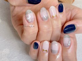 チェックネイル