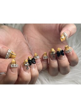 手描きアートが得意なサロン