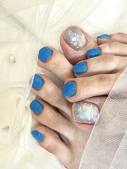 ベリール 南平岸店(Be'Leel)/フット1本アート