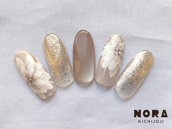 ノラネイル キチジョウジ(NORA nail KICHIJOJI)/☆フラワーアート