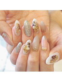 塗りかけネイル☆