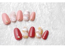 ネイルサロン ブリオン(Nail Salon Bullion)/マット×マーブルネイル