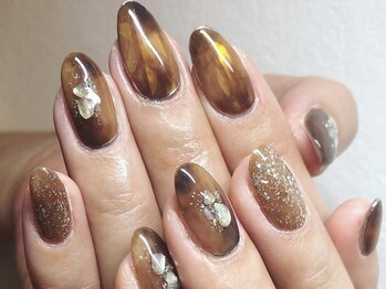 トレボー 桜ヶ丘店/べっ甲nuanceネイル