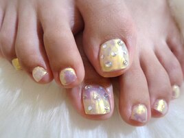 オーロラ ミラー 大人 ストーン