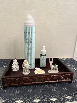 ビハーラ 門司店/ヘッドスパに使用する商品/小倉