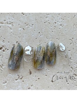 ネイルサロンクリアヴィラ(nail salon clear villa)/Design nuance¥9990