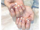 白フレンチネイル