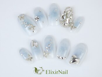 エリクサーネイル 池袋(Elixir Nail)の写真/全てのクーポンが嬉しいオフ込価格☆オフ込2カラーorラメグラ¥6280～♪トレンドを取り入れたデザイン多数☆