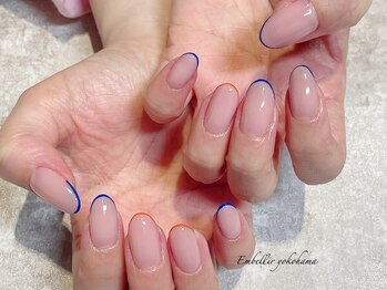アンベリール 横浜店(Embellir)/23.細フレンチネイル