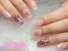 ジョアネイル(JOA Nail)の雰囲気（◇定額A/ぷっくりフラワー/フレンチ）