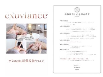 ミューベル(MYubelle)/水光ピール他施術等との併用感覚