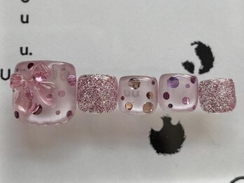 ジェミーネイル エビス(Jemiy nail ebisu)/マグネットドットリボン10480yen