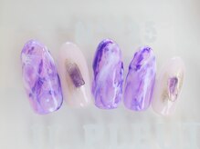 ネイルサロン あかねいろ/夏色　天然石アートクリアカラー