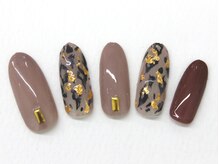 ネイルサロンセレーネ(Selene)/レオパードネイル