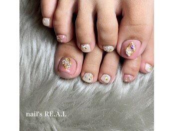ネイルズリアル 倉敷(nail's RE.A.L)/キラキラネイル