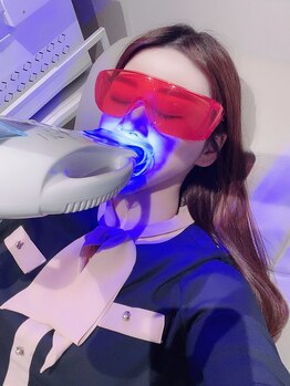 プラスビーセルフ(+b self)/ホワイトニングの施術について♪