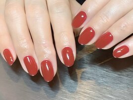 ジェルネイル・ワンカラー