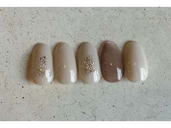 ネイルサロン エムズ(Nail Salon M's)/秋カラーの上品ネイル