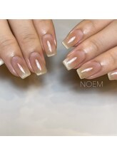 ノエム ネイルサロン(NOEM)/秋チークネイル