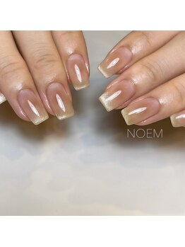 ノエム ネイルサロン(NOEM)/秋チークネイル