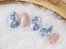 レジュー 橋本 姪浜(REJUU)/凛としたフラワーネイル