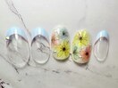 【初回オフ無料】フラワーネイル