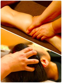 タイ古式マッサージ アルンの写真/7・8月キャンペーン１★【夏の冷えに◎】タイ古式70分+ふくらはぎ20分+炭酸ヘッドスパ10分計100分¥9800