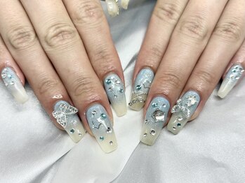 ケーエヌ(KN)/ブルーグラデネイル