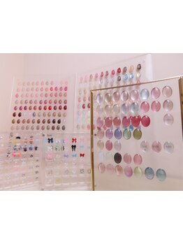 カラー・パーツの種類が豊富