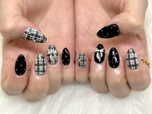 ビアンカ 浦和西口店(Bianca)/リボン×チェックネイル/9000