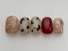 アイネイルズ 池袋店(I-nails)/ブラックパターンネイル