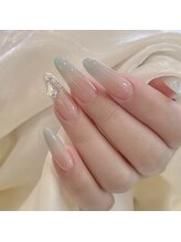 ファンシー 三軒茶屋店(Fancy)/春ネイル/桜/ワンホン