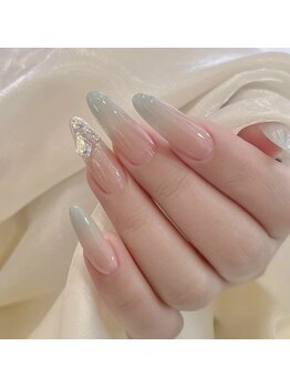 ファンシー 三軒茶屋店(Fancy)/春ネイル/桜/ワンホン