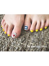 ネイルサロンアンドスクール ビーアンビシャス(be ambitious)/親指アート