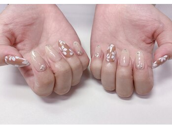 アイリッシュネイル 久屋大通店(Irish Nail)/秋フラワーネイル