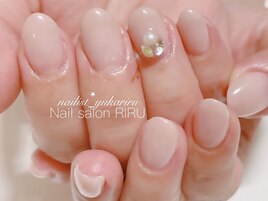 グラデーション×Ｖカット