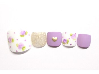 ネイルサロン アテナ(Athena)/持ち込みアート/お花