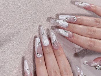ダークハニー 原宿店(Dark Honey)/ホワイトニュアンスネイル