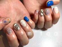 ムートア(m'toa)/らくがきネイル/フィルイン