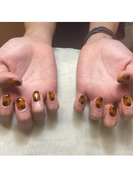 ソワ(sowa)/べっこうネイル メンズネイル