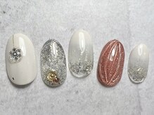 ネイルブレイク リリア(Nail Break lilia)/【初回オフ無料】雪の結晶ネイル