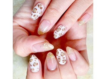 はあとねいる 宇都宮御幸ヶ原店/【通常】アニマル柄ネイル